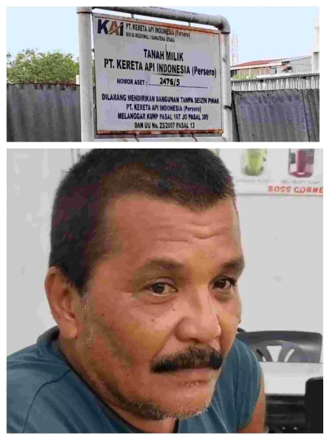 BARAPAKSI Soroti Bangunan Komersil di Lahan Aset PT KAI Medan 