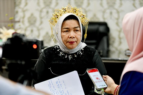 Kepala Dinas Ketenagakerjaan Sumut Yuliani Siregar 