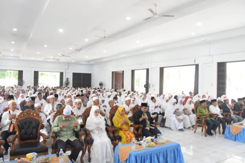 562 Calon Jemaah Deli Serdang Ikuti Manasik Haji Terintegrasi