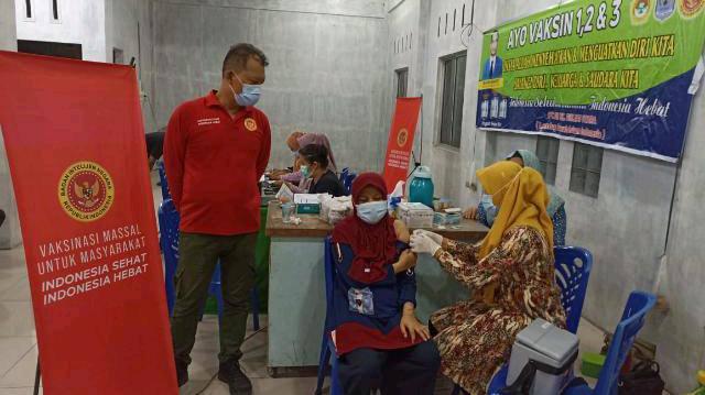 Gandeng LDII, Binda Sumut Gelar Vaksinasi Malam Hari di Masjid Baitul Makmur Binjai Utara