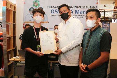 Bobby Nasution dan pelaku ekonomi kreatif