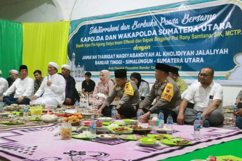 Kunjungan Kerja Safari Ramadhan ke Pondok Pesantren Yayasan Dr. Syekh Salman Daim, Thariqat Naqsyabandiyah Al-Kholidiyah Jalaliyah