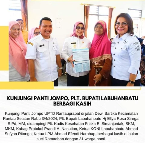 Kunjungan Plt Bupati Labuhanbatu 