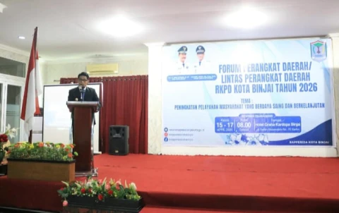 Wakil Walikota Binjai Buka Rapat Forum Perangkat Daerah Dalam Rangka Penyusunan RKPD Tahun 2026