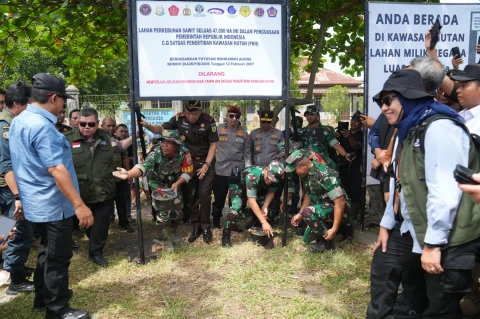 Satgas PKH Eksekusi Fisik 47.000 Hektare Lahan di Sumut