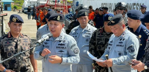 Bakamla RI Ikuti Press Conference atas Tangkapan 2 KIA Vietnam