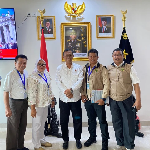 Kapolri Melalui Baintelkam Polri Terima Audiensi DPP Maspera