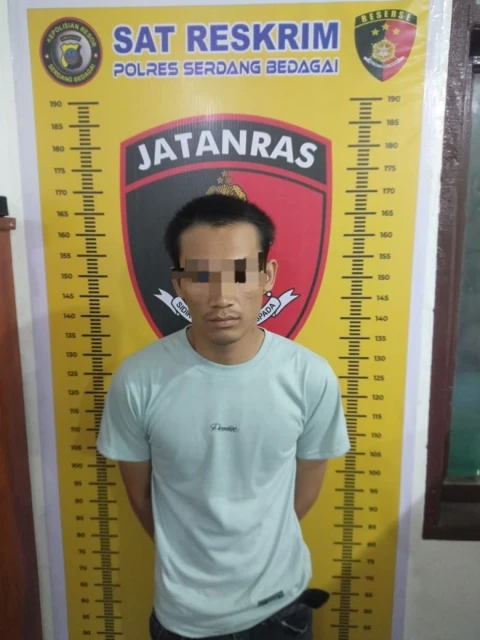 Nongkrong di Kafe, Maling Emas Ditangkap Polres Sergai, Uang Hasil Curian Dipakai Beli Sabu