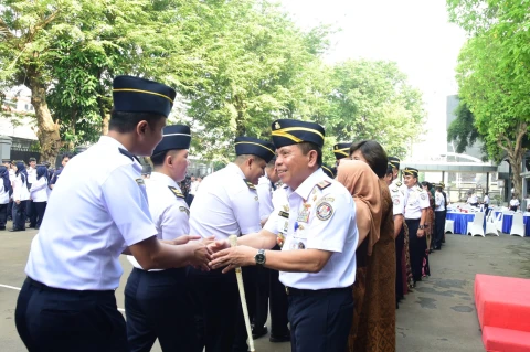 Bakamla RI Gelar Apel Khusus dan Halalbihalal