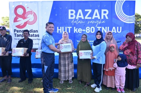Bazar Murah TNI AU: Meriahkan HUT ke-80 dengan Aksi Nyata untuk Rakyat