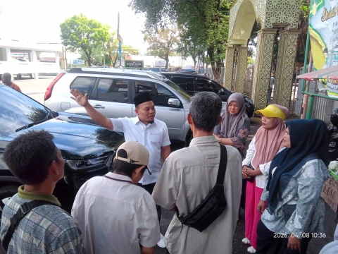 Wakil Ketua DPRD Binjai Tinjau Pedagang Terdampak, Siap Interpelasi Wali Kota