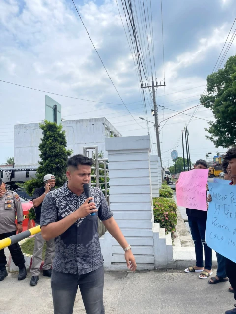 Gelar Unjukrasa, AMPBB Minta Kejari Binjai Periksa 2 Oknum ASN Terduga Pelaku Tindak Pidana Suap Menyuap