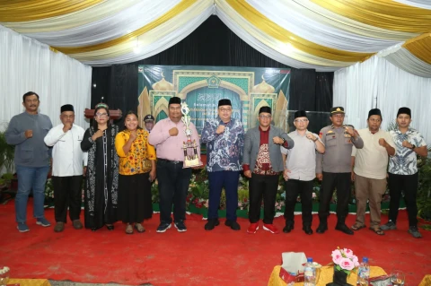 Kelurahan Parhorasan Nauli Juara Umum MTQN Kecamatan Siantar Marihat, Wali Kota Wesly Silalahi Minta Kitab Suci jadi Pedoman Hidup