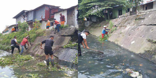 Pembersihan sungai Sei Putih