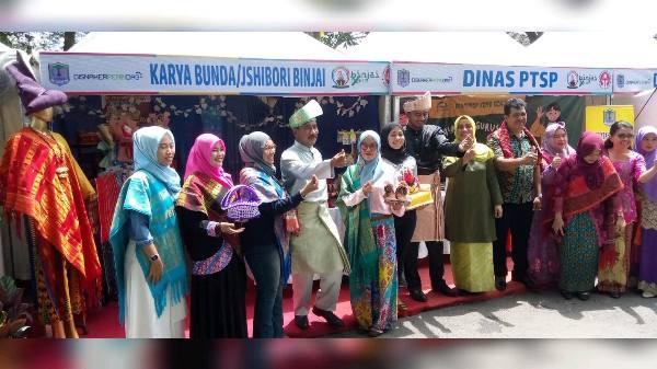 Pembukaan pameran UMKM dan Bazaar dalam rangka HUT Kota Binjai ke-151