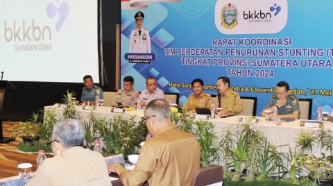 Pj Gubernur Sumut Harapkan Prevalensi Stunting Bisa Satu Digit di 2024