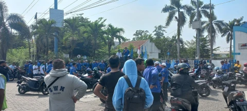 Aksi Rutin Buruh Deliserdang Demo Jelang Mayday, Tak Kunjung Direalisasi Pemerintah