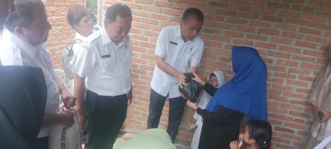 Pemko Binjai Berikan Bantuan Kepada Warga yang Mengalami Stunting dan Kurang Mampu