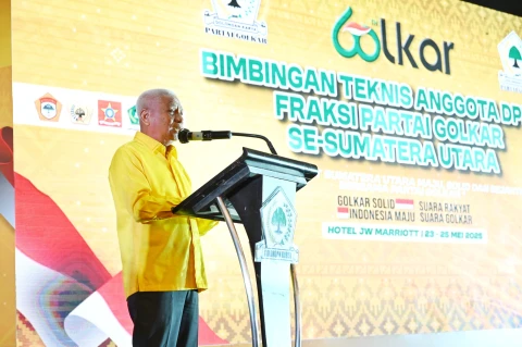 Wagub Sumut Surya Sampaikan Empat Pesan Ini kepada Kader Partai Golkar