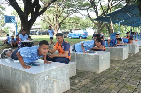 Tes Samapta untuk Kenaikan Pangkat Periode 1 Oktober 2025