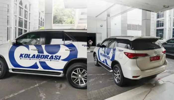Mobil Dinas Pemprov Sumut 
