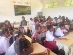 Satgas TMMD Beri Penyuluhan Bahaya Narkoba dan Lem Aibon kepada Pelajar