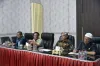 Bupati Masinton Pasaribu Ikuti Rapat Koordinasi Satgas PRR Pascabencana Bareng Mendagri