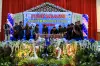 Meriah, Wali Kota Wesly Silalahi Tabuh Gonrang Simalungun Tanda dibukanya Festival Pesparawi GKPS Distrik I