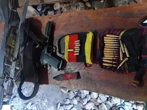 Satgas TNI Habema Gerebek Markas OPM di Jayawijaya, Senjata Api dan Munisi Diamankan