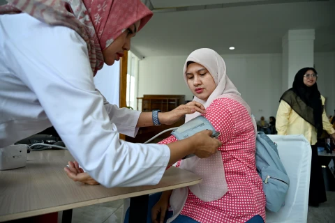 Kolaborasi Korpri dan Biofarma, ASN Sumut Antusias Ikuti Vaksinasi HPV