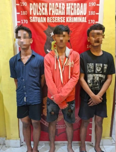 3 Terduga Geng Motor Diciduk Saat Patroli Dini Hari, Polisi Temukan Sajam dan Pemukul Bisbol di Jalinsum