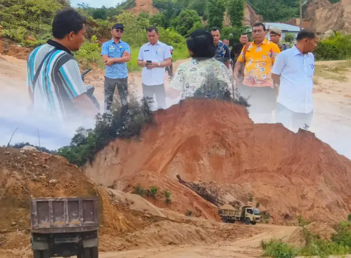 Belum Kantongi Izin, Tim Gabungan Pemkab Tapteng Sidak Galian CV Napogos Berkarya Jaya