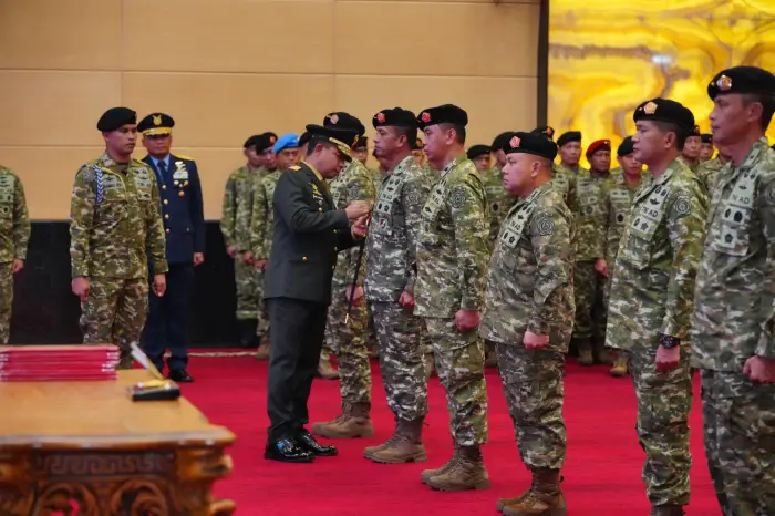 Sertijab Pejabat Utama TNI Digelar, Panglima Tekankan Regenerasi Kepemimpinan