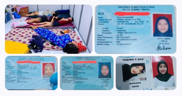 Petugas kepolisian saat ini melakukan olah TKP di ruko Indrapura ACC, lokasi dua karyawan ditemukan meninggal diduga akibat keracunan gas genset.
