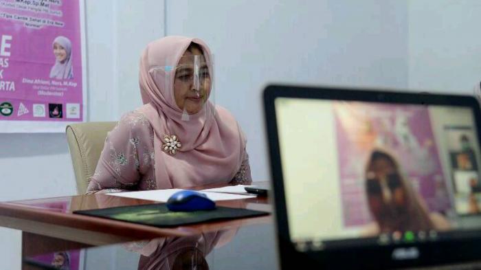 Ketua TP PKK Sumut Nawal Edy Rahmayadi, Minggu (28/6/2020).