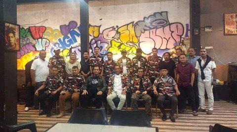 Pertemuan Ketua Umum dengan para pengurus markas cabang LMP di kota Binjai, Minggu (26/6)