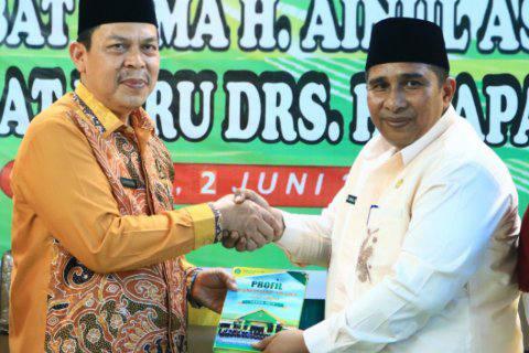 H Ainul Aswad MA, dan Drs H Saparuddin MA