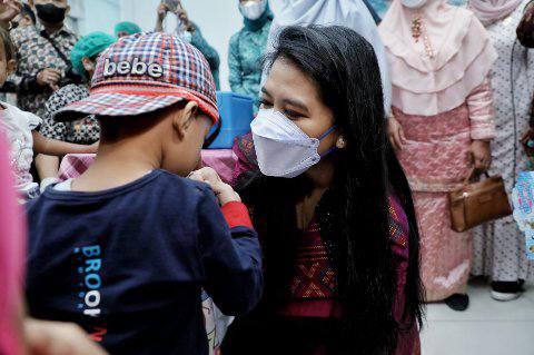 Ketua TP PKK Kota Medan di Belawan