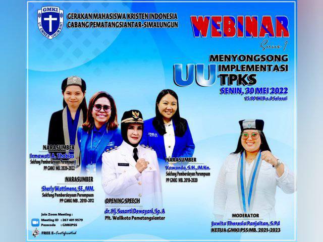 Flyer kegiatan GMKI PSS 