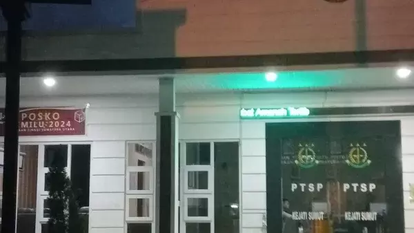 Posko Pemilu Kejati Sumut 