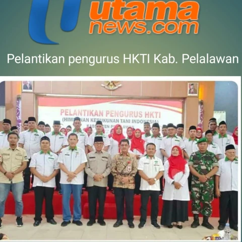 Pelantikan DPC HKTI Pelalawan