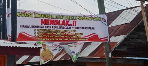 Pemilihan Kepling 13 Kelurahan Sidorame Timur 