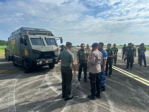 TNI melakukan kordinasi dengan seluruh aparat terkait