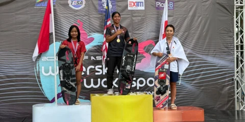 Peraih medali emas dari PSAWI DKI Jakarta