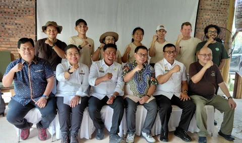 Kunjungan ke Wisata Alam Orang Utan Haven di Kecamatan Pancur Batu