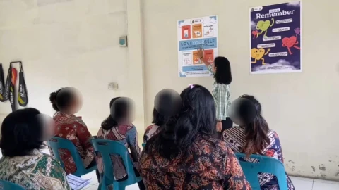 Mahasiswi PKL Kesejahteraan Sosial FISIP USU Berbagi Pengalaman: Dukungan Sosial Bangkitkan Motivasi Pulih Residen Rehabilitasi di IPWL Bukit Doa