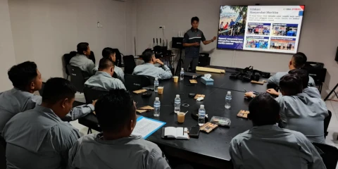 Zona Bakamla Barat Gelar Latihan Bidang Pertahanan dan Keamanan TA 2025
