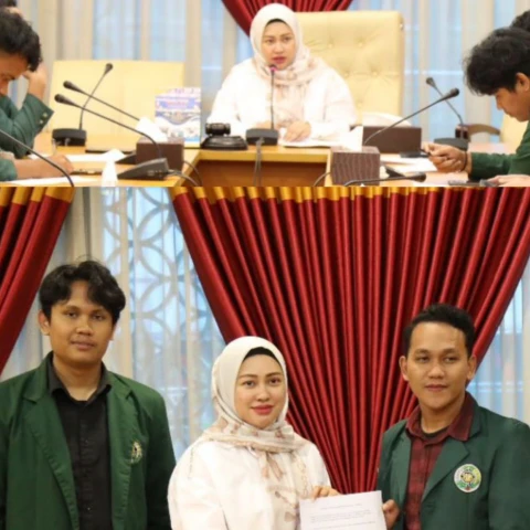 BEM USU dan Ketua DPRD Sumut 