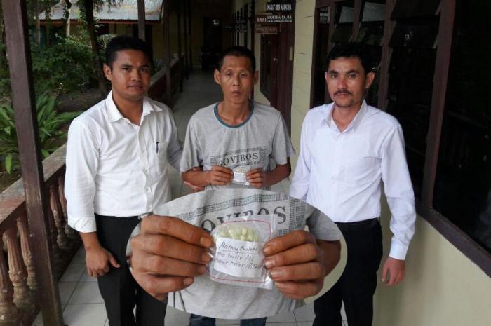 Aho, mantan napi pembunuhan ditangkap di Gunungsitoli Nias