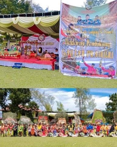 Peringatan Tahun Baru Islam 1 Muharram 1444 H, dibuka di Jl. AH. Nasution Lapangan Bola Sejati Kecamatan Medan Johor, Minggu (31/7/2022).